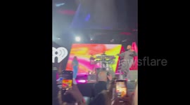The Kid LAROI performing at the Jingle Ball concert in Detroit, MI, USA