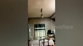 Magnitude 5.6 earthquake shakes hanging lights in the Philippines