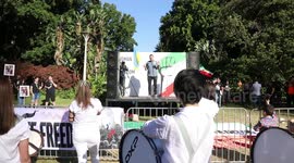 Thousands of Iranians march for freedom in Sydney, Australia