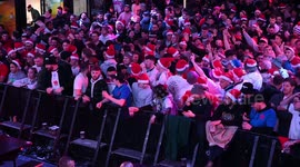 Come on England! England fans at Boxpark Croydon in high spirits ahead of Quarter Final clash against France