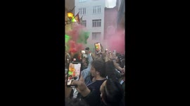 World Cup: Morocco fans in southern Spain town of Malaga celebrate win over Portugal