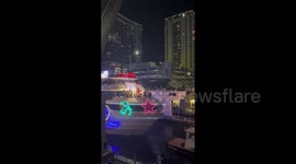 US: Seminole Hard Rock Winterfest Boat Parade Creates River Of Lights In Florida