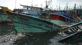 At least four killed as Cyclone Mandous hits southern Indian state bringing heavy rains and strong winds