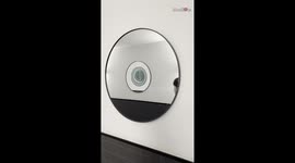 Boy discovers his doppelgangers in a bathroom corridor in Australia *Mirror Illusion*