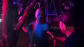 Drunk British tourist, 47, taken to hospital after 'trying to attack paramedics then falling over' in Thailand