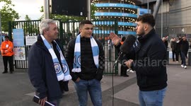 Manchester City fans chose between Sergio Aguero in his prime or Erling Haaland