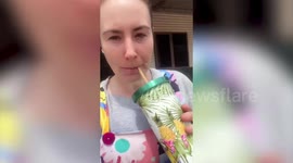 Aussie couple swap city-living for life in remote desert community - where it takes FOUR HOURS to travel to buy groceries