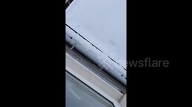 UK: London after heavy showfall