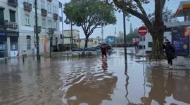 Flooding hits parts of Lisbon metro area after overnight rains