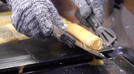 Watch how paper-thin sheets of buttery crispy pancakes are made by street vendors in Thailand