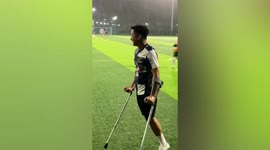 Meet this inspiring one-legged soccer player in China and discover his incredible life story