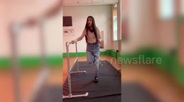 Blind girl who wanted to learn Irish dancing has now performed in public - after just four weeks of training