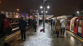 Arctic Blast creates chaos for London's Central Line, UK travelers