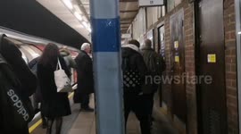 Tube Strike Creates Anger Among Passengers Trying Desperately To Get Home