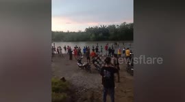 Teenage girl, 16, killed by crocodile while bathing with her mother in river Indonesia