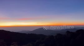 Locals shiver as temperatures plunge to 4C in nothern Thailand