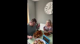 UK's 'biggest Yorkshire pudding addict' spends £7,300 on favourite snack every YEAR and will eat 600 this Christmas. Part 01