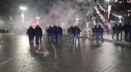 France v Morocco: Riot police deployed to quash clashes following semi-final