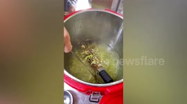 Chinese student finds brush in pot of soup in university canteen