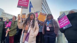 Thousands of nurses go on strike in the UK