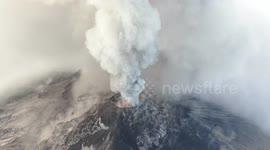 Volcano el fuego, guatemala