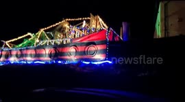 Jolly Rodger Ship sails in for Christmas in Buckinghamshire
