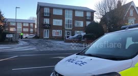 Police continue to quiz 52-year-old man on suspicion of murdering a mum and her two kids as neighbours react with horror to the killings