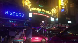 Rare archive footage inside Nana Plaza strip club mall in Thailand