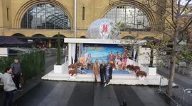 Kate Hudson and Janelle Monáe at Kings Cross photocall