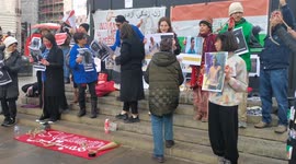 Iranian women protest 'Women Life Freedom' London, UK