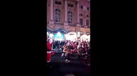 it's christmas time: christmas parade with rollers