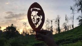 Indian student creates Lionel Messi leaf art with incredible likeness ahead of World Cup final