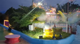 The grass dragon in Malacca Malaysia is smokingly popular