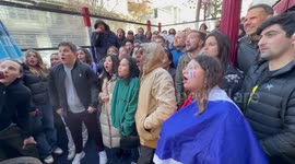 France fans in San Francisco watch World Cup defeat against Argentina