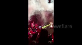 World Cup 2022: Fans Celebrate After Croatia Beats Morocco In Third-Place Playoff Match 2