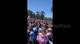World Cup 2022: Argentina Fans Celebrate Victory Over France 3