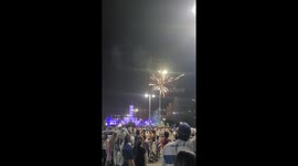 Argentinian fans celebrating the 2022 FIFA world cup championship in the city of La Plata, Buenos Aires.