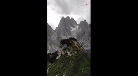 German hiker discovers the 'pathway to heaven' in the mountains of Italy