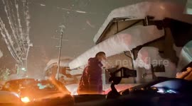 Japan: Record-Breaking Snow Hits Tohoku And Hokuriku Causing Standstill Traffic 4