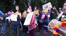 Nurses in UK strike for second time as pay dispute continues