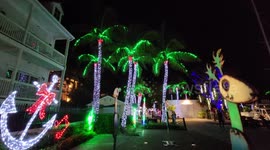 This is how they do Christmas in Key West Florida