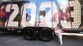 2023 Numeral Delivery In Times Square, New York, NY, USA