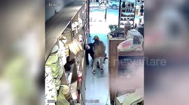 Shoppers come to elderly Chinese man's aid after he fainted
