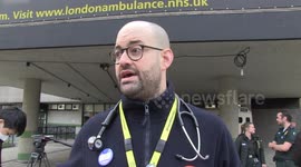Doctor standing in solidarity with striking ambulance workers warns that doctors will strike