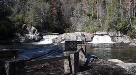 Babbling Brook Waterfall in the Blue Ridge Mountains pt2