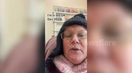 UK artist can't afford to heat her home due to energy prices - in flat which gets so cold she can see her BREATH