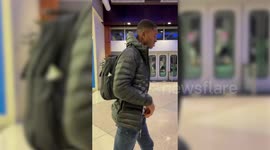 Heartwarming moment sister and brother reunite after spending four years apart