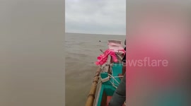 Pensioner, 75, survives two nights floating in sea following storms in Thailand