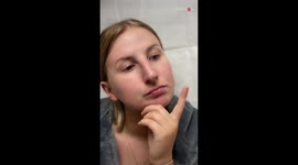 Girl turns herself into a scary book character