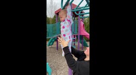 STRONG baby girl proves that she is more than ready to join The Young Avengers